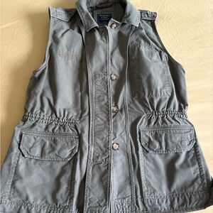 Abercrombie & Fitch Charcoal Vest
